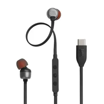 אוזניות מבית JBL דגם T310C חיבור Type-C (יבואן רשמי מודן).