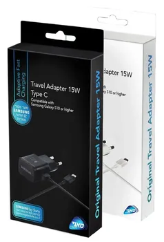 מטען קיר 15W עם כבל USB Type-C מבית Samsung (יבואן רשמי סאני).